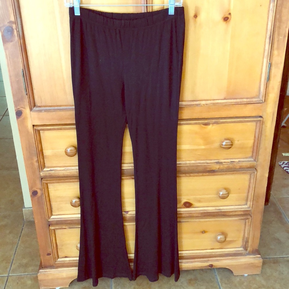 Forever 21 Black Bell Bottoms